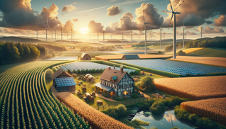 Landwirtschaft erneuerbare Energien 2024